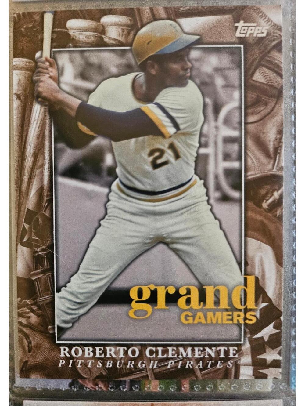 2024 Topps #GOG-22 Roberto Clemente Grand Gamers